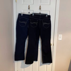 RIDERS BY LEE boot cut jeans sz 14P